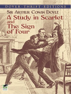 cover image of A Study in Scarlet and The Sign of Four